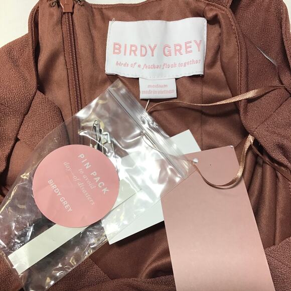 Birdy Grey Dusty Rose Halter Maxi Dress - Picture 8 of 9